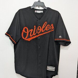 Majestic Adam Jones Baltimore Orioles Jersey - Large